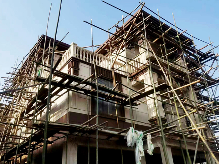 500平米农村自建二层半别墅，新乡住工打造品质生活
